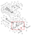 Vulcan 810 Power Tilt wheel lift assembly diagram showing part 0806980 at item 50