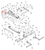 Vulcan 810 Power Tilt wheel lift assembly diagram showing part 0807553 at item 53