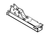 Vulcan 810 Power Tilt Boom Outer Stinger Weldment part 0807632 - parts manual drawing