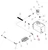 Vulcan 810 Power Tilt tank hydraulics diagram showing part 0310462 at item 8