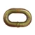 1/2" Grade 70 Yellow Zinc Plated Bulk Chain (10 ft)
