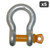 1" Alloy Screw Pin Anchor Shackle (5-Pack)