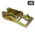 2" Wide Handle Ratchet w/Finger Hook (5-Pack)