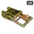 2" Wide Handle Ratchet w/Double J Hook (2-Pack)