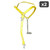 1" Cross Strap & T Hook Vinyl Coated Basket Strap (2-Pack)