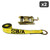 2" x 8' D-Ring Ratchet Tie-Down Kit (2-Pack)