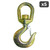 3-Ton WLL Swivel Hoist Hook w/Latch (5-Pack)