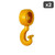 Yoke G80 Twist Eye Choke Hook (2-Pack)