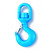 15 ton Alloy Swivel Hoist Hook with Latch