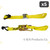 Nylon One Hook Cam Steering Wheel Lock (5-Pack)