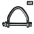 4" Bolt Style Web Shackle (2-Pack)