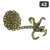 1/4" Forged Mini Datsun, Grab, R, & T Hook Chain - 6 ft (2-Pack)