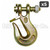 1/4" Grade 80 Twist Lock Clevis Grab Hook (5-Pack)