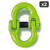 3/8" Grade 120 Hi-Viz Coupling Link (2-Pack)