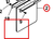 Challenger CH-45 Mudflap - diagram close-up