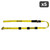 2" Swivel J Hook Trailer Strap w/Tire Grippers & Sleeve - 15 ft (5-Pack)