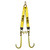 Low-Profile Hammerhead T-J & 15" J Hook V-Strap w/2' Legs