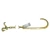 5/16" Grade 70 Grab, T, & 15" J Hook Chain - 10 ft