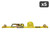2" Double J Hook Ratchet Strap - 15 ft (5-Pack)