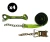 Green Mamba 8-Point 2” x 14’ Tie-Down Strap