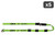 Green Mamba 2" x 12’ J-Hook Tie-Down w/ Tire Grippers and Protective Sleeve (5-Pack)