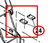 Challenger CH-45 Top Spacer, Outer Boom - diagram close-up