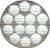 Buyers Products 1492127 Ultra Bright 5 Inch Wide Round LED Flood Light