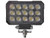 Buyers Products 1492196 Ultra Bright 6 Inch Wide Rectangular LED Flood Light