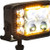 Buyers Products 1492242 4 Inch Wide Angle Edgeless LED Work Light with Strobe - Square Lens