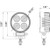 Buyers Products 1492302 3 Inch LED Round Flood Light