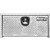 Buyers Products 1705163 Series Diamond Tread Aluminum Underbody Truck Tool Box with Slanted Back