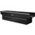 Buyers Products 1729435F 18x20x71 Inch Gloss Black Diamond Tread Aluminum Crossover Truck Box, Keyed Alike For Fleets