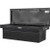 Buyers Products 1729450F 23x27x71 Inch Gloss Black Diamond Tread Aluminum Crossover Truck Box, Keyed Alike For Fleets