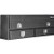 Buyers Products 1735631 Series Matte Black Diamond Tread Aluminum Pick-Up Truck Contractor With Lower Drawers Topsider Truck Tool Box