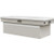 Buyers Products 1749450 23x27x71 Inch Gloss White Diamond Tread Aluminum Crossover Truck Box