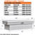 Buyers Products 1749455 13x20x63 Inch Gloss White Diamond Tread Aluminum Crossover Truck Tool Box