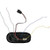 Buyers Products 5626413 6 Inch Combination LED Stop/Turn/Tail, Backup, and Strobe Light with 17 LEDs, Amber/Clear, Heated