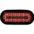 Buyers Products 5626415 6 Inch Combination LED Stop/Turn/Tail, Backup, and Strobe Light with 17 LEDs, Amber/Green, Heated