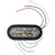 Buyers Products 5626428 Series Combination 6 Inch Oval LED Stop/Turn/Tail, Backup and Strobe Light with 22 LEDs