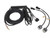 Buyers Products 8891325 Series Push-On LED Hideaway Strobe Kit with In-Line Flashers