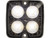 Buyers Products 8892140 Series Ultra Thin Square 2 Inch LED Strobe Light