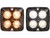 Buyers Products 8892140 Series Ultra Thin Square 2 Inch LED Strobe Light