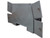 Buyers Products BP855524P 55x24x85 Inch Offset Floor Primed Steel Backpack Truck Box - 9.1 Inch Offset