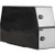 Buyers Products BP855924BSST 59x24x85 Inch Flat Floor Black Steel Backpack Truck Box With Stainless Steel Doors