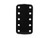 Buyers Products PM3109 3 Inch Pintle Hitch Mounting Plate - 4 Position, 10 Inch Shank