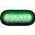 Buyers Products SL61AG 6 Inch LED Oval Strobe Light with 12 LEDs, Amber/Green, Heated
