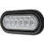 Buyers Products SL61AG 6 Inch LED Oval Strobe Light with 12 LEDs, Amber/Green, Heated