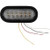 Buyers Products SL61AG 6 Inch LED Oval Strobe Light with 12 LEDs, Amber/Green, Heated
