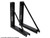 Buyers Products 1701005 Series Steel Truck Tool Box Mounting Brackets