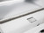 Buyers Products 1702411 18x18x48 Inch White Steel Underbody Truck Box with Built-in Shelf - 3-Point Latch
